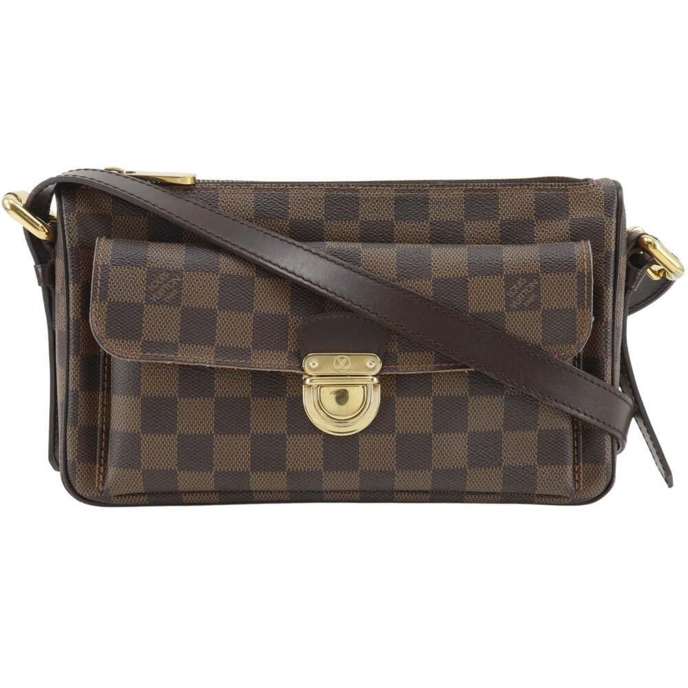 LOUIS VUITTON Brown Damier Canvas Shoulder Bag